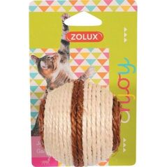 Zolux ZOLUX Zabawka dla kota piłka sizal 7514469 3336025807162