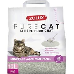 Żwirek dla kota Zolux PureCat Kwiatowy 10 l 7544772 3336024763179