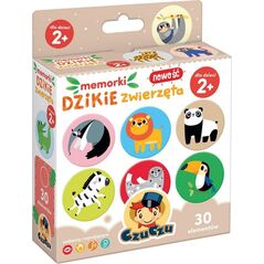 Czuczu Gra Memorki Dzikie zwierzęta 7811086 5902983491248