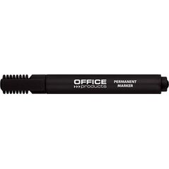 Office Products Marker permanentny OFFICE PRODUCTS, ścięty, 1-5mm (linia), czarny 7922358 5901503692516