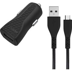 Ładowarka Energizer Energizer Hardcase Ładowarka samochodowa 1USB 1A z kablem micro czarna Lifetime 7924189 3492548226238