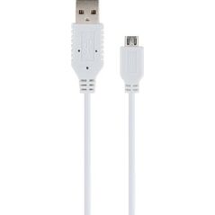 Kabel USB Schwaiger USB-A - micro-B 2 m Biały (LK200M532) 7964888 4004005034455