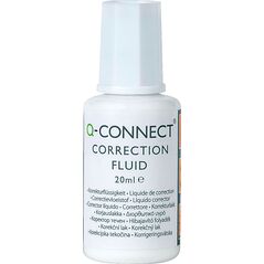 Q-Connect Korektor w płynie Q-CONNECT z pędzelkiem, 20ml 8011828 5705831105072