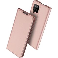Dux Ducis Etui SAMSUNG GALAXY A42 5G z klapką Dux Ducis skórzane Skin Leather jasny róż 8012519 6934913057094