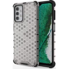 Hurtel Honeycomb etui pancerny pokrowiec z żelową ramką Samsung Galaxy A32 5G przezroczysty 8075326 9111201926301