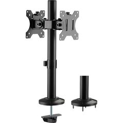 LogiLink Uchwyt biurkowy na 2 monitory 17" - 32" (BP0109) 8075873 4052792060164