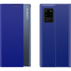 Hurtel New Sleep Case pokrowiec etui z klapką z funkcją podstawki Samsung Galaxy A02s niebieski 8089619 9111201923287