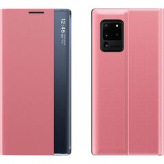 Hurtel New Sleep Case pokrowiec etui z klapką z funkcją podstawki Samsung Galaxy A02s różowy 8089620 9111201923294