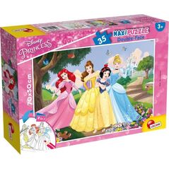 Lisciani Puzzle dwustronne maxi 35 Księżniczki Disneya 8153373 8008324066704