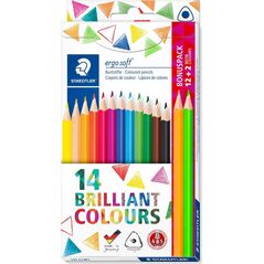 Staedtler STAEDTLER Buntstift ergosoft neon 14ST 8160445 4007817042410