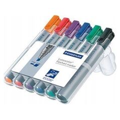 Staedtler STAEDTLER Flipchartmarker Lumocolor 6St Box 8160772 4007817356180