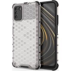 Hurtel Honeycomb etui pancerny pokrowiec z żelową ramką Xiaomi Poco M3 / Xiaomi Redmi 9T przezroczysty 8238709 9111201925717