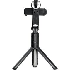 Selfie stick Partner Tele.com Zestaw / uchwyt selfie z pilotem na bluetooth triopod z lusterkiem czarny SSTR-11 8318459 5903396072659