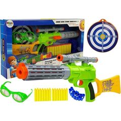 Lean Sport Karabin na Naboje Piankowe z Tarczą Zielony 8328509 5904665997451
