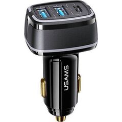 Ładowarka Usams C24 2x USB-A 1x USB-C 4.5 A  (CC126TC01) 8439296 6958444928203