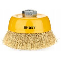 Smart szczotka druciana garnkowa 100mm, mosiądzowana smart 8456890 5901769685765