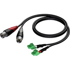 Kabel Procab 1.5m czarny (CLA834/1.5) 8500913 5414795029177