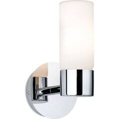 Kinkiet Paulmann Eleon Kinkiet IP44 max. 33W G9 Chrom/Satynowy 230V Metal/Szkło 8718434 4000870708392