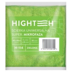 Hightech Hightech - Uniwersalna ściereczka z mikrofazy, 40x40 cm - Zielona 8860286 5902349661513