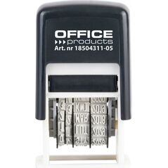 Office Products Datownik samotuszujący OFFICE PRODUCTS, z tuszem, PL, czarny 8860520 5901503612729