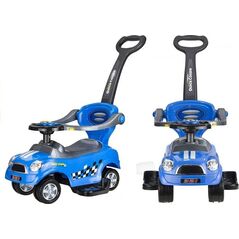 Lean Sport Jeździk Pchacz z Prowadnicą Coupe Niebieski 8898793 5902808151128