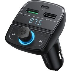 Transmiter FM Ugreen CD229 Adapter 2x USB-A 1x USB-C 3 A  (80910) 8934789 6957303889105