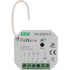 F&F Sterownik radiowy rolet wielofunkcyjny F&F F&Wave FW-STR1P-P żaluzjowy 0,6A 85-265V AC/DC do puszki fi 60 8964081 5902431670959