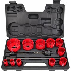 AWTools AWTOOLS KOMPLET OTWORNIC BIMETALOWYCH 15 elem. 19-76 mm AW49661 8965203 5903678606763