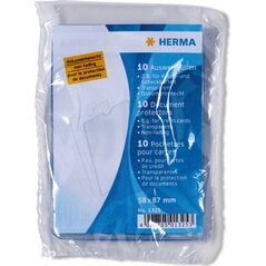Herma 1x10 Herma ID Card Sleeves 58x87 1325 9011921 4008705013253
