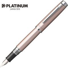 Platinum Pióro wieczne PLATINUM Proycon Luster Rose Gold, F, różowe 9019947 4977114114847