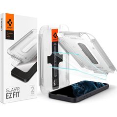 Spigen Szkło hartowane Spigen GLAS.tR ez Fit Apple iPhone 13/13 Pro [2 PACK] 9084564 8809811851229