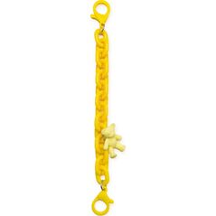 Hurtel Color Chain (rope) kolorowy łańcuszek łańcuch zawieszka do telefonu portfela plecaka żółty 9087334 9111201943421