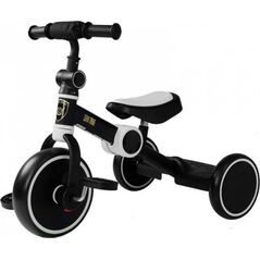 Lean Sport Rower Na Pedały Biegowy Trójkołowy Czarno-Biały 9227194 5903802452686