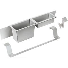 Deante Magnetic Zestaw akcesoriów - stal szczotkowana (ZZMK011O) 9459874 5907650875796