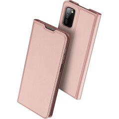 Dux Ducis Etui SAMSUNG GALAXY A03S z klapką Dux Ducis skórzane Skin Leather jasny róż 9500958 6934913049716