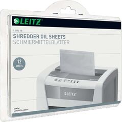 Leitz Arkusze do smarowania ostrzy niszczarki 12 szt. 9608115 4002432119042