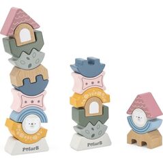 Viga Toys VIGA PolarB Drewniana Układanka Wieża 9637432 6971608440700