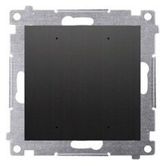 Kontakt-Simon Simon 54 GO Sterownik przyciskowy oświetleniowy - 1 wyjście 16A sterowany smartfonem WiFi 230V (moduł) czarny mat DEW1W.01/49 9643871 5902787875107