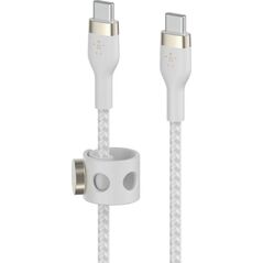 Kabel USB Belkin USB-C - USB-C 1 m Biały (CAB011BT1MWH) 9707119 745883832743