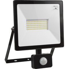Naświetlacz Maclean Naświetlacz LED z czujnikiem ruchu, slim 50W, 4000lm, barwa ciepła biała (3000K) 9707380 5902211120797