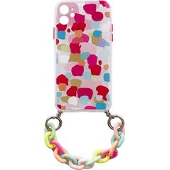 Hurtel Color Chain Case żelowe elastyczne etui z łańcuchem łańcuszkiem zawieszką do Samsung Galaxy A32 4G wielokolorowy (2) 9736598 9145576224779