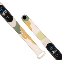 Hurtel Strap Moro opaska do Xiaomi Mi Band 6 / Mi Band 5 silokonowy pasek bransoletka do zegarka moro (10) 9738447 9145576237168