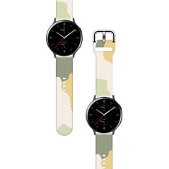 Hurtel Strap Moro opaska do Samsung Galaxy Watch 46mm silokonowy pasek bransoletka do zegarka moro (14) 9738485 9145576237540