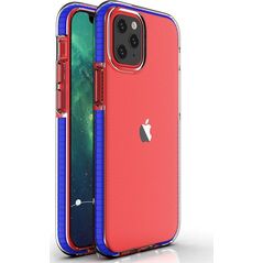 Hurtel Spring Case pokrowiec żelowe etui z kolorową ramką do iPhone 13 mini ciemnoniebieski 9738912 9145576232835