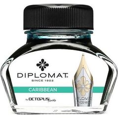 Diplomat atrament Diplo Octopus 30 ml szklany turkus 9774461 4009746015411