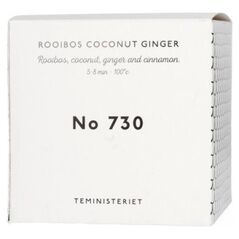 Teministeriet Teministeriet - 730 Rooibos Coconut Ginger - Herbata Sypana 100g 9818761 7340023001466