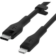 Kabel USB Belkin USB-C - Lightning 2 m Czarny (CAA009BT2MBK) 9858233 745883832033