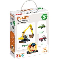Bright Junior Media CzuCzu Karty Obrazkowe Na Sznurku Pojazdy 9917504 9788366762152