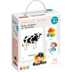 Bright Junior Media CzuCzu Karty Obrazkowe Na Sznurku Pierwsze Słowa 9917507 9788366762138