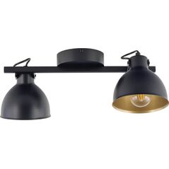 Lampa sufitowa Sigma Loftowa lampa sufitowa MARS Sigma 2-punktowa czarna 9937373 5907554416286